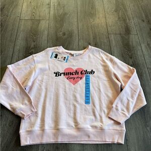 Wild fox woman’s pullover graphic sweater